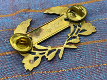 Charger l'image dans la galerie, Original WW1 US Army ROTC Officer's Cap Badge - The Militaria Shop