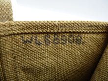 Load image into Gallery viewer, Original WW2 1943 Dated British Army 37 Pattern Water Bottle Carrier Harness - The Militaria Shop