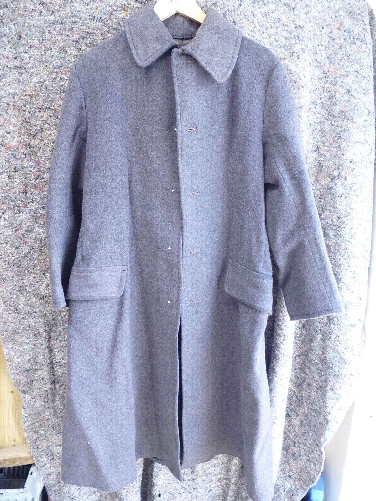 Original British RAF Royal Air Force Solider Great Coat - 40" Chest - The Militaria Shop