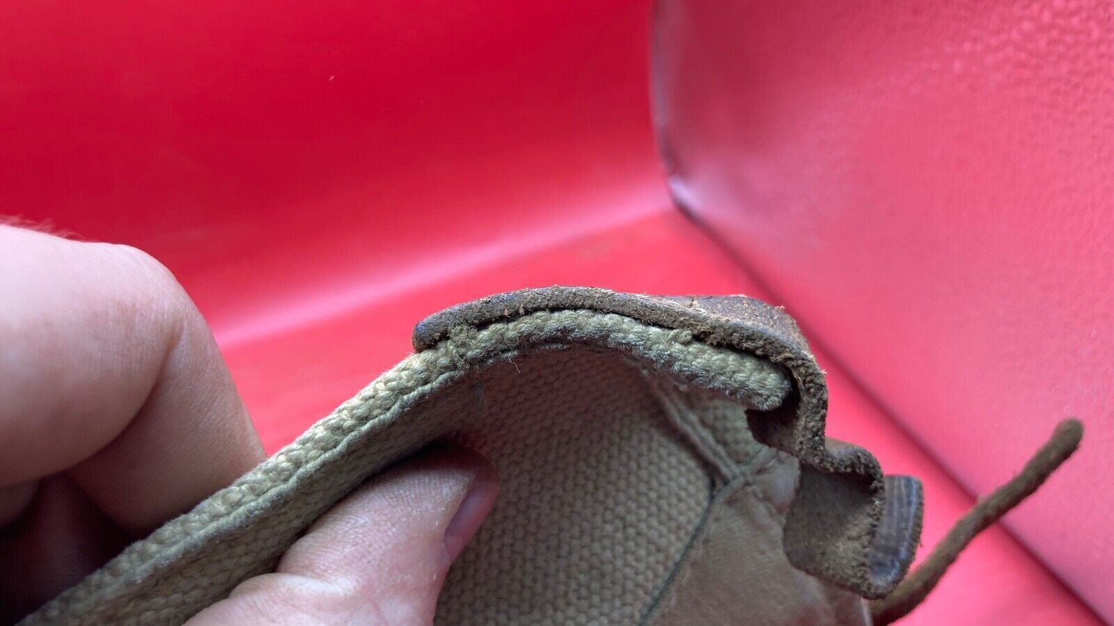 Original British Army Soldiers Gaiter Spat 37 Pattern Webbing (Single) - The Militaria Shop