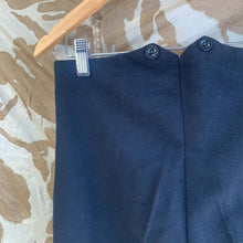 Load image into Gallery viewer, Genuine British Army Black Dress Trousers - 28" Waist - The Militaria Shop