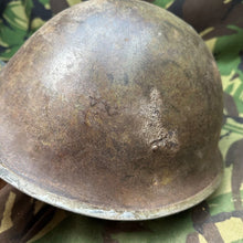 Load image into Gallery viewer, Original WW2 British / Canadian Army Mk3 Turtle Helmet - The Militaria Shop