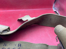 Load image into Gallery viewer, Original WW1 British Army 1908 Pattern Webbing Belt - Kings Own Scottish Borders - The Militaria Shop