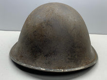 Charger l'image dans la galerie, Original WW2 British / Canadian Army Mk3 High Rivet Combat Helmet Shell - The Militaria Shop