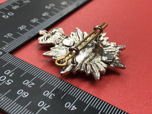 Load image into Gallery viewer, Victorian Crown British Army Musicians Cap Badge - The Militaria Shop