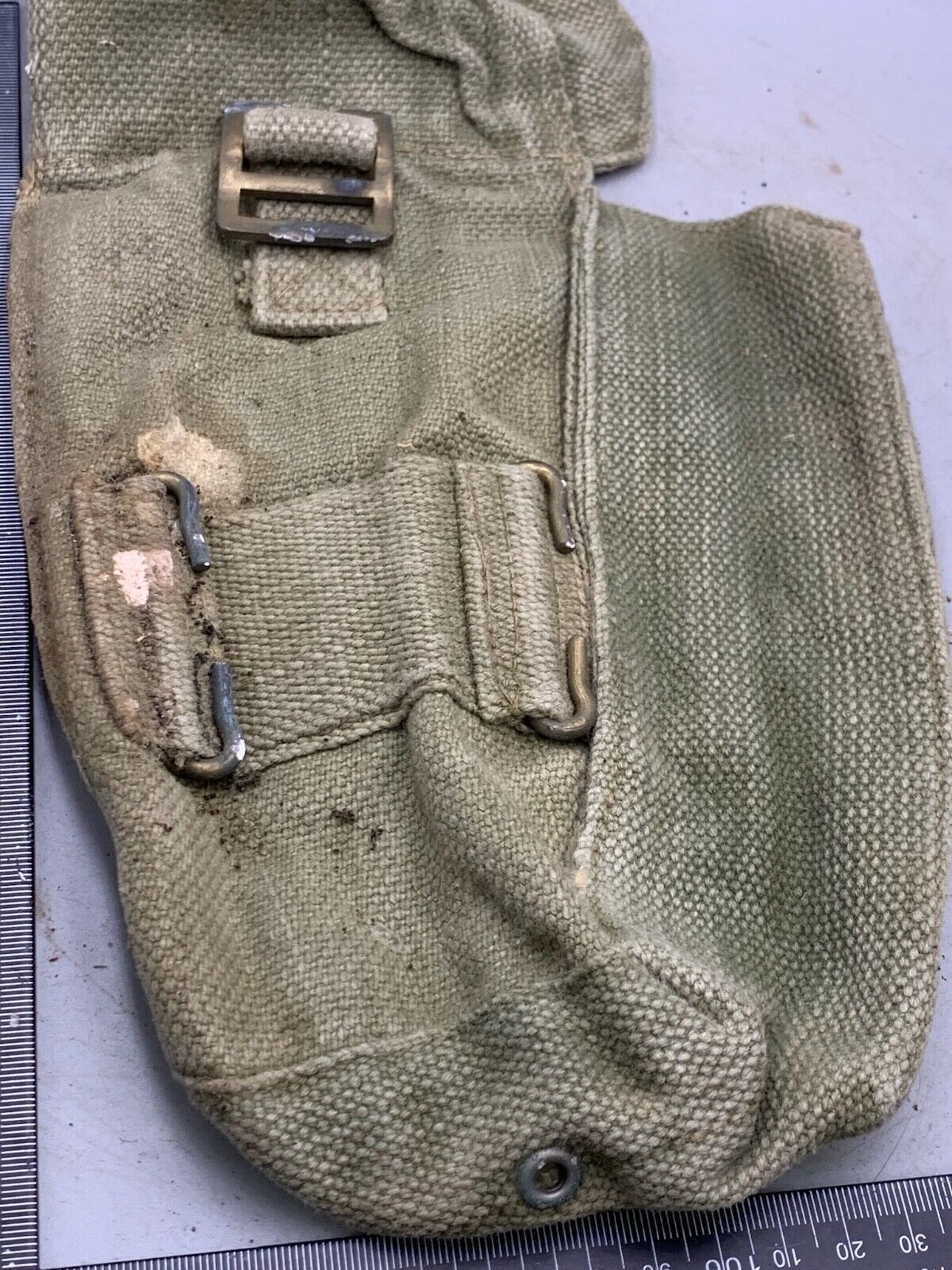 Original British Army 37 Pattern Bren Pouch - WW2 Pattern - The Militaria Shop