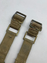 Charger l'image dans la galerie, Original WW2 British Army 37 Pattern Brace Adaptors - Bagcraft Ltd - The Militaria Shop