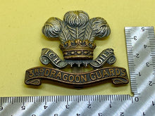 Load image into Gallery viewer, Original WW1 British Army 3rd Dragoon Guards Cap Badge - The Militaria Shop