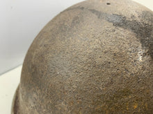 Load image into Gallery viewer, Original WW2 British / Canadian Army Mk3 High Rivet Combat Helmet Shell - The Militaria Shop