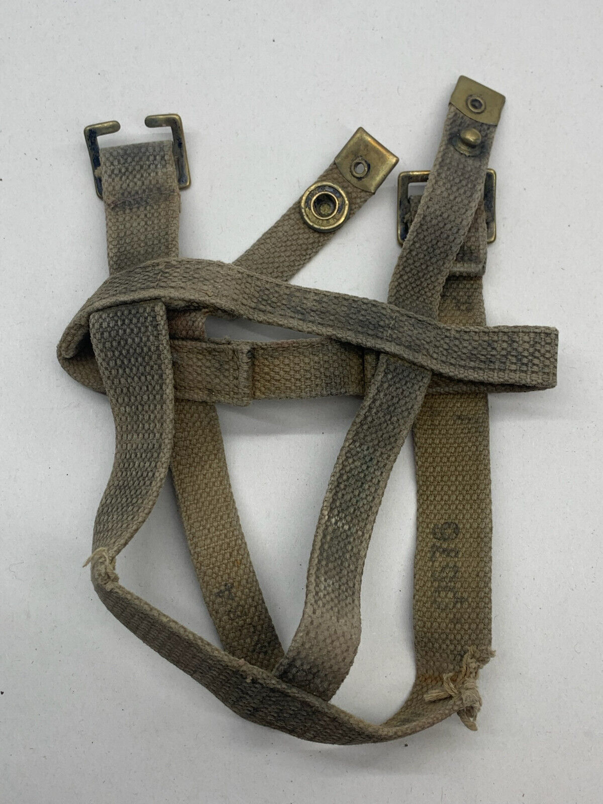 Genuine British Army Water Bottle Webbing Carrier / Harness - Scuffed Condition - The Militaria Shop
