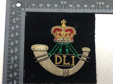 Lade das Bild in den Galerie-Viewer, British Army Bullion Embroidered Blazer Badge - Durham Light Infantry - The Militaria Shop