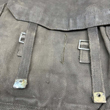 Load image into Gallery viewer, Original WW2 British Army / RAF 37 Pattern Webbing Small Pack & L Straps Set - The Militaria Shop