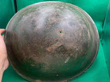 Load image into Gallery viewer, Original WW2 British Army / Canadian Army Mk3 Turtle Combat Helmet - The Militaria Shop