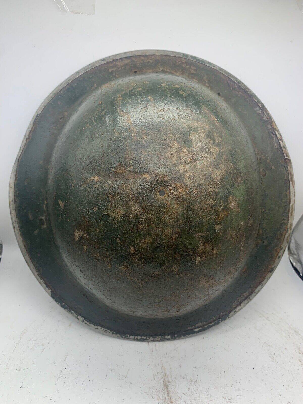 Original WW2 South African Army Mk2 Brodie Helmet - British Style Combat Helmet - The Militaria Shop