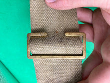 Load image into Gallery viewer, Original WW2 Pattern British Army L Straps Pair - 37 Pattern Webbing Haversack - The Militaria Shop