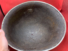 Lade das Bild in den Galerie-Viewer, Original WW2 British Army / Canadian Army Mk3 Turtle Combat Helmet - The Militaria Shop
