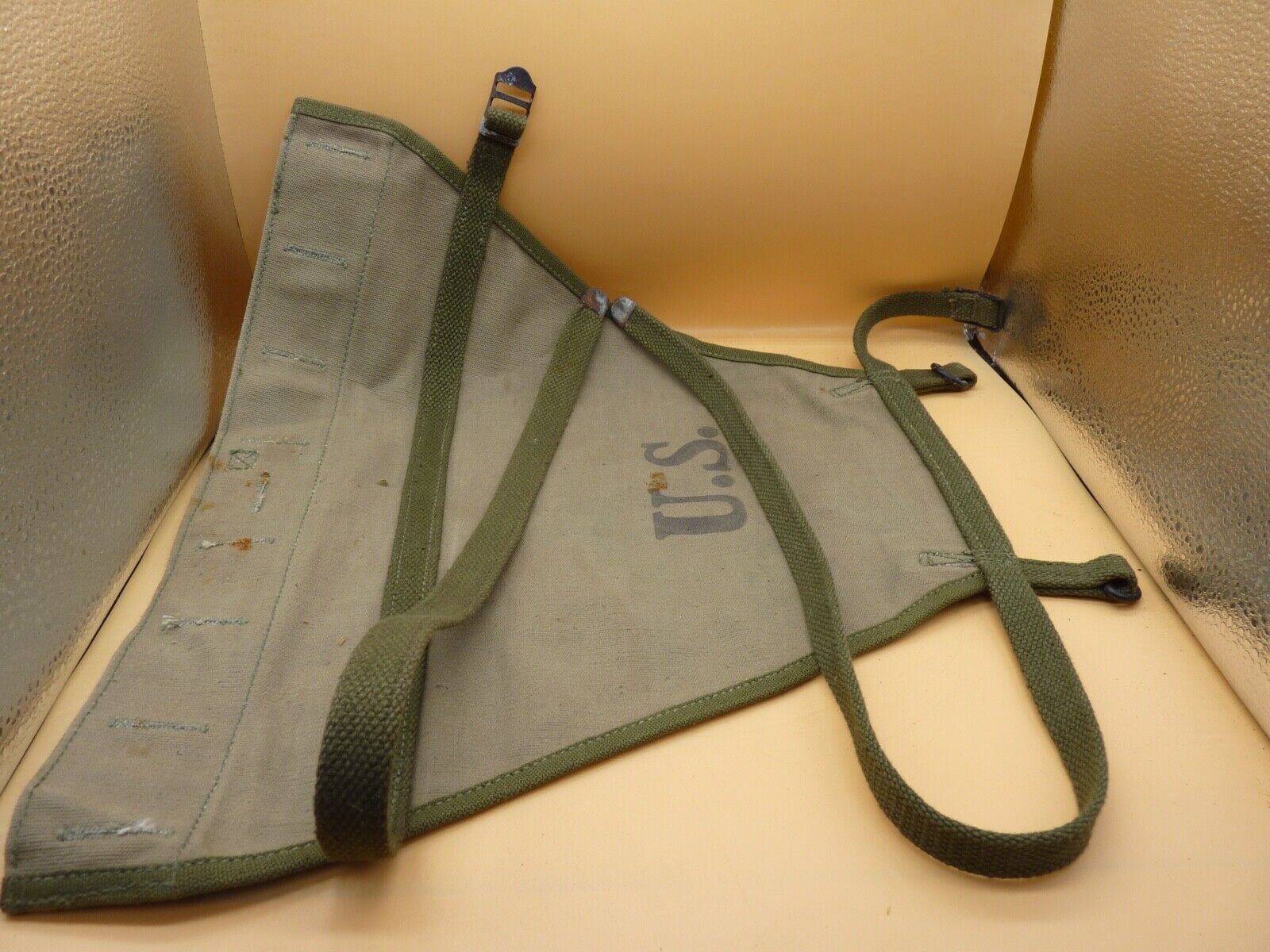 Original WW2 US Army M1928 Haversack Pack Tail - 1944 Dated - The Militaria Shop