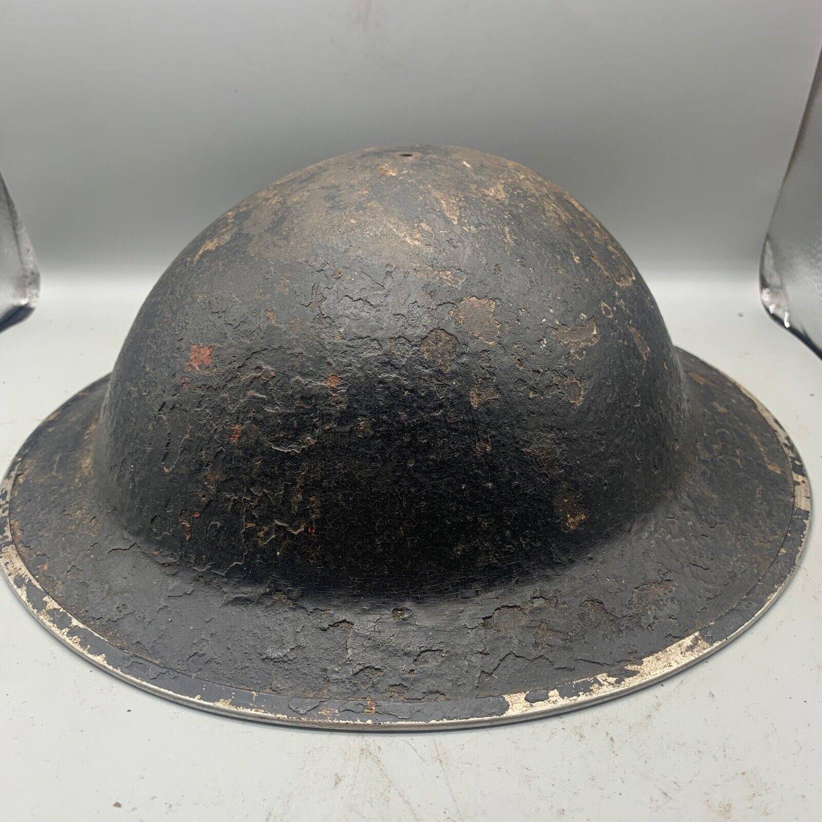 Original WW2 South African Army Mk2 Brodie Helmet - British Style Combat Helmet - The Militaria Shop