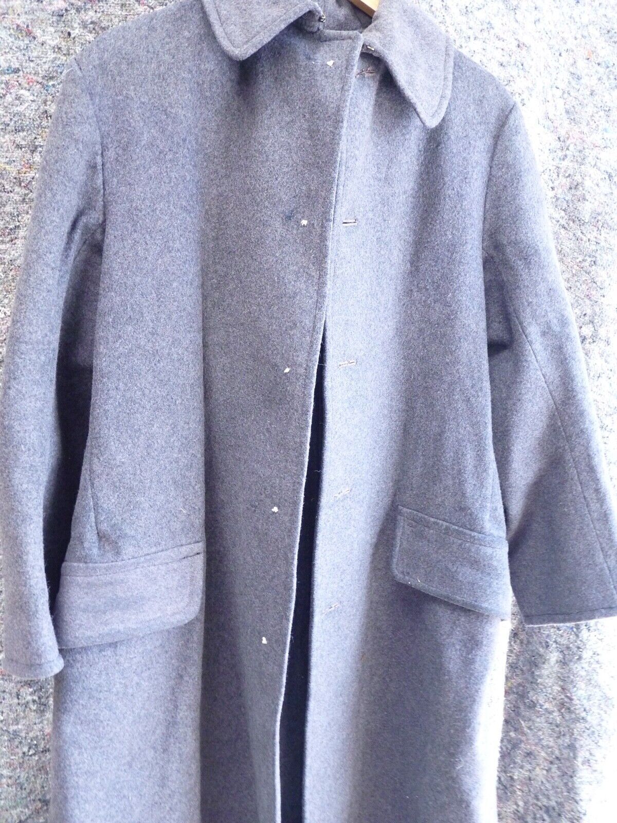Original British RAF Royal Air Force Solider Great Coat - 40" Chest - The Militaria Shop
