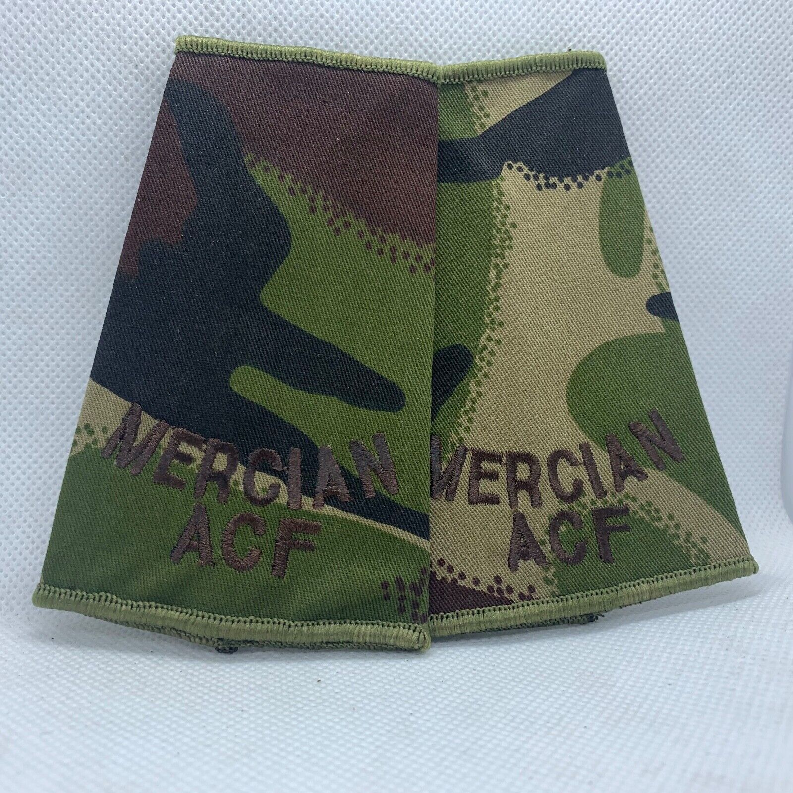 Mercian ACF DPM Rank Slides / Epaulette Pair Genuine British Army - NEW - The Militaria Shop