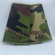 Load image into Gallery viewer, Mercian ACF DPM Rank Slides / Epaulette Pair Genuine British Army - NEW - The Militaria Shop