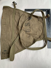 Charger l'image dans la galerie, Original WW2 US Army M1928 Haversack Pack Tail - 1942 Dated - The Militaria Shop