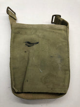 Load image into Gallery viewer, WW2 British Army 37 Pattern Webbing Water Bottle Carrier Harness - 1942 Dated - The Militaria Shop