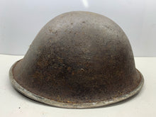 Load image into Gallery viewer, Original WW2 British / Canadian Army Mk3 High Rivet Combat Helmet Shell - The Militaria Shop