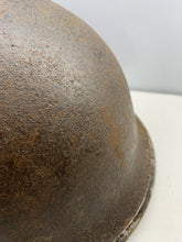 Load image into Gallery viewer, Geunine British / Canadian Army Mk3 WW2 Combat Helmet - Uncleaned Original - The Militaria Shop