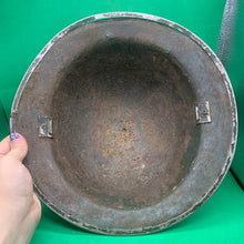 Load image into Gallery viewer, Original WW2 South African Army Mk2 Brodie Helmet - British Style Combat Helmet - The Militaria Shop