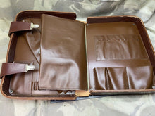 Load image into Gallery viewer, Interesting Post WW2 German Army Leatherette Map Case with Shoulder Strap - The Militaria Shop