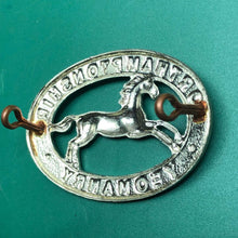 Load image into Gallery viewer, Original British Army Northamptonshire Yeomanry Cap Badge - The Militaria Shop