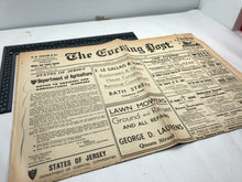 Load image into Gallery viewer, Original WW2 British Newspaper Channel Islands Occupation Jersey - October 1942 - The Militaria Shop