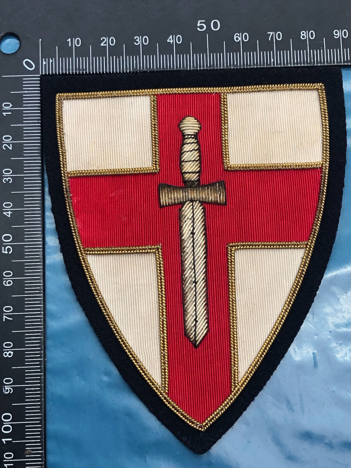 British Army Bullion Embroidered Blazer Badge - 1st Army - The Militaria Shop