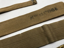 Load image into Gallery viewer, Original WW2 British Army L Strap 37 Pattern Set - Wartime Dated - Old Stock - The Militaria Shop