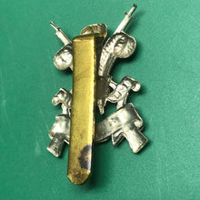 Charger l'image dans la galerie, Original WW2 British Army 3rd Carabiniers Regiment Cap Badge - The Militaria Shop