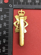 Load image into Gallery viewer, 13th 18th Royal Hussars "QC" ~ Genuine British Army Military Cap Badge - The Militaria Shop