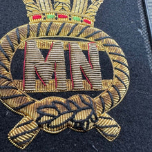 Lade das Bild in den Galerie-Viewer, British Royal Merchant Navy Marine Bullion Embroidered Blazer Badge - The Militaria Shop