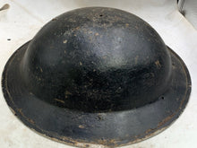 Load image into Gallery viewer, Original WW2 Combat Helmet - British / South African Army Mk2 Brodie Helmet - The Militaria Shop