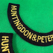 Load image into Gallery viewer, Original WW2 British Home Front Civil Defence Huntingdon & Peter Shoulder Ti - The Militaria Shop
