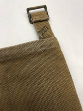 Load image into Gallery viewer, WW2 British Army 37 Pattern Webbing Water Bottle Carrier Harness - 1943 Dated - The Militaria Shop