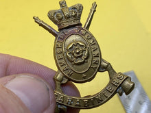 Load image into Gallery viewer, Original British Army Victorian Hampshire Yeomanry Carabiniers Cap Badge - The Militaria Shop
