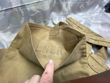 Lade das Bild in den Galerie-Viewer, Original WW2 British Army / Railway LNER Marked Waterproof Leggings - The Militaria Shop