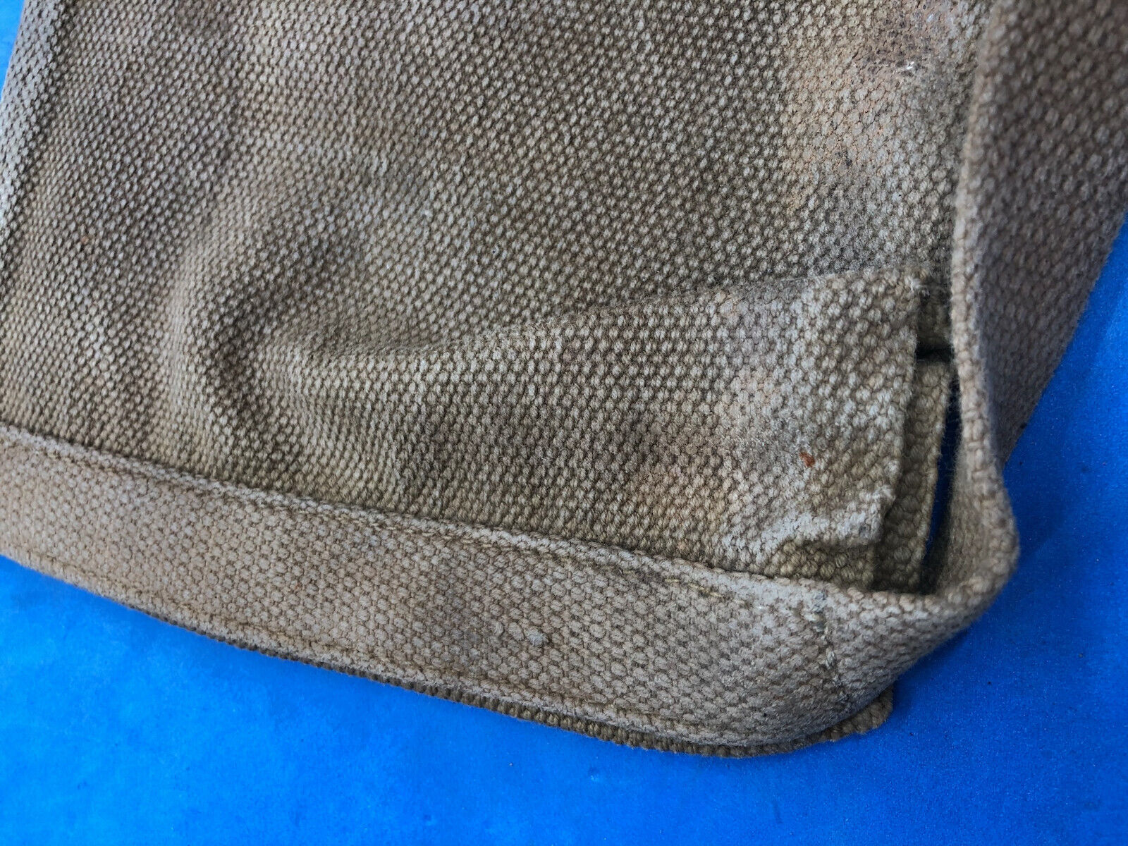 WW2 British Army 37 Pattern Webbing Water Bottle Carrier Harness - 1944 Dated - The Militaria Shop