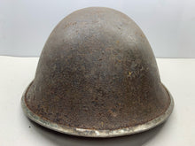 Load image into Gallery viewer, Original WW2 British / Canadian Army Mk3 High Rivet Combat Helmet Shell - The Militaria Shop