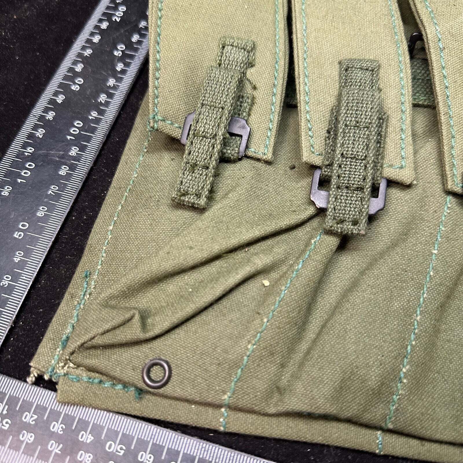 Original Australian Vietnam Era F1 Sterling SMG Mag Pouch New Old Stock Unissued - The Militaria Shop