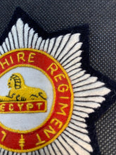 Load image into Gallery viewer, British Army Lincolnshire Regiment Embroidered Blazer Badge - The Militaria Shop