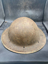 Load image into Gallery viewer, Original WW2 British / South African Mk2 Army Helmet & Liner - The Militaria Shop