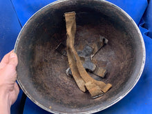 Lade das Bild in den Galerie-Viewer, Original WW2 British Army / Canadian Army Mk3 Turtle Combat Helmet - The Militaria Shop