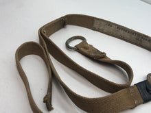 Load image into Gallery viewer, Original British Army Paratroopers Leg Restraint Strap - WW2 37 Pattern - The Militaria Shop